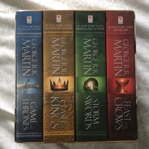 Game of thrones books 1-4